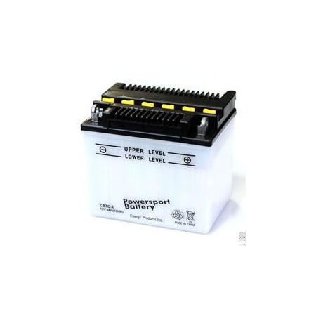 Ilb Gold Motorcycle Battery, Replacement For Yuasa, Yb7C-A Battery YB7C-A BATTERY